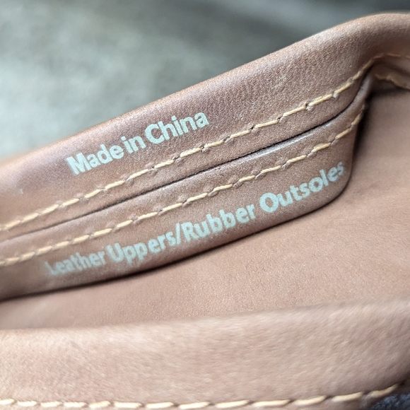 Chaco Classic Leather Thong Flip Flop Sandal Brown Women's 7 - Picture 9 of 11